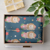 Lion-Feestdagen aanpassen Tissuepapier (Geschenk)