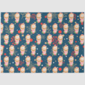 Lion-Feestdagen aanpassen Tissuepapier (Voorkant)