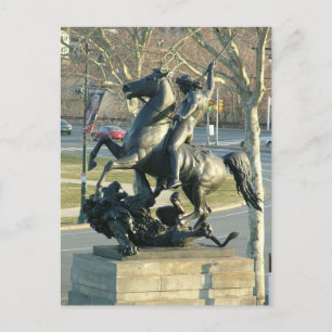 Lion Figher Briefkaart