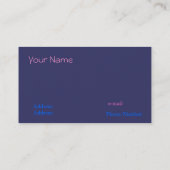 Lion Fish no2 Visitekaartje (Achterkant)