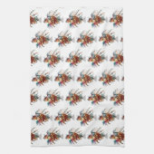 Lion Fish Rainbow Kitchen Towel Theedoek (Verticaal)