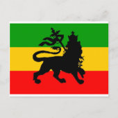 Lion Flag Briefkaart (Voorkant)