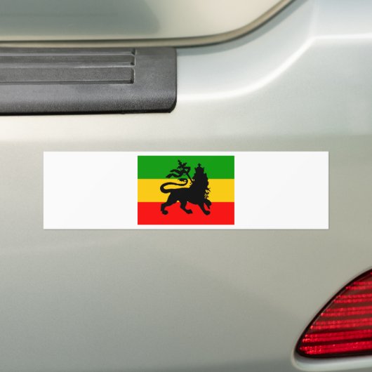 Lion Flag Bumpersticker (Op auto)
