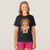 Lion Flamingo T-shirt (Voorkant volledig)