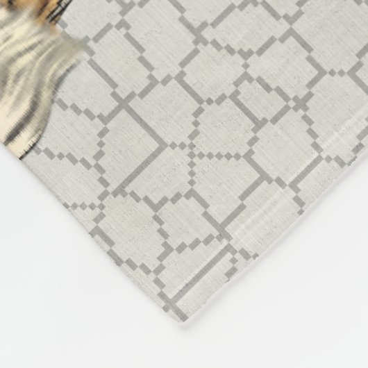 Lion Fleece Blanket (Hoek)