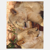 Lion Fleece Blanket (Voorkant)