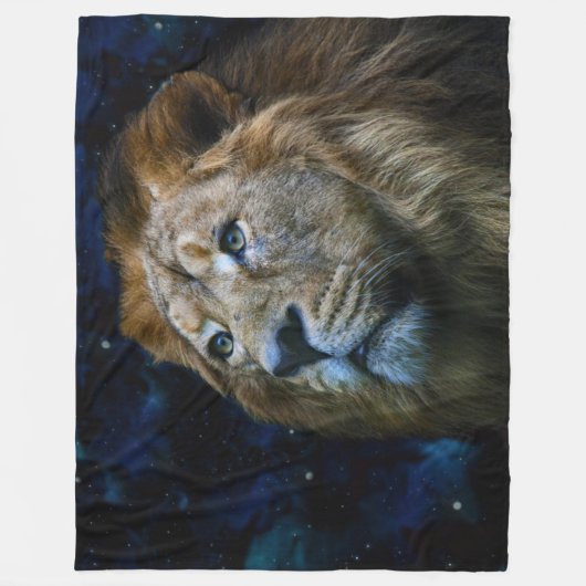 Lion Fleece Blanket (Voorkant)