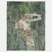 Lion Fleece Blanket (Voorkant)