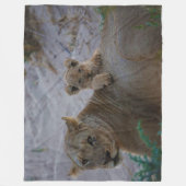 Lion Fleece Blanket (Voorkant)