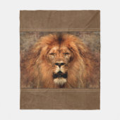 Lion 🦁 fleece deken (Voorkant)