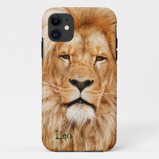 Lion Foto iPhone 5 Telefoon Case (Achterkant)