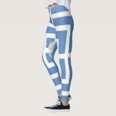 Lion Fret blue leggings (Links)