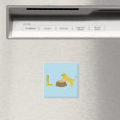 Lion Fridge Magnet (Insitu (Vaatwasser))