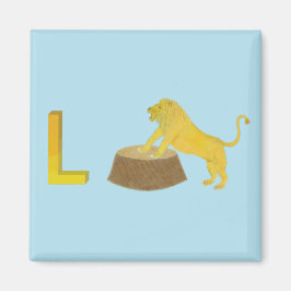 Lion Fridge Magnet