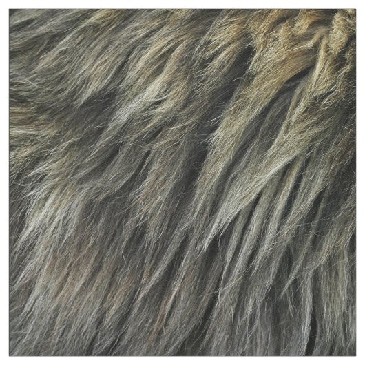 Lion Fur Stof (Swatch)