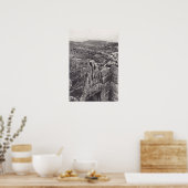 LION GATE & GRAVE CIRCLES MYCENAE GRIEKENLAND POST POSTER (Keuken)