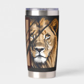 LION GEÏSOLEERDE DRINKBEKER (Achterkant)