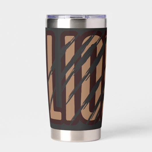 LION GEÏSOLEERDE DRINKBEKER (Voorkant)