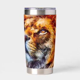 Lion Geïsoleerde Drinkbeker