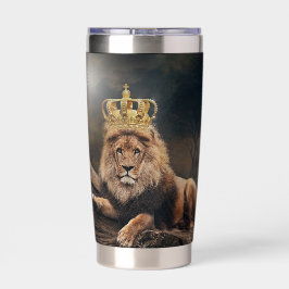 Lion Geïsoleerde Drinkbeker