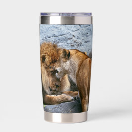 Lion Geïsoleerde Drinkbeker