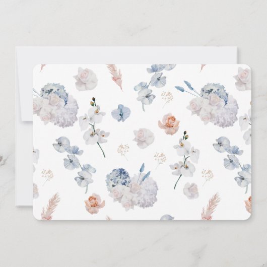 Lion Gender Reopenbaarmakingsuitnodiging Kaart (Achterkant)