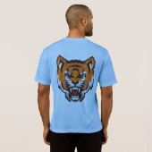 Lion gezicht majictic gezicht shirt (Achterkant volledig)