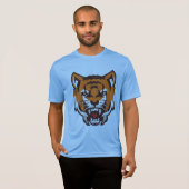 Lion gezicht majictic gezicht shirt (Voorkant volledig)