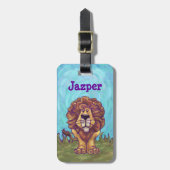 Lion Gifts & Accessoires Bagagelabel (Voorkant verticaal)