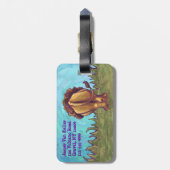 Lion Gifts & Accessoires Bagagelabel (Achterkant verticaal)