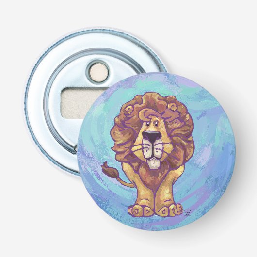 Lion Gifts & Accessoires Button Flesopener (Voorkant)