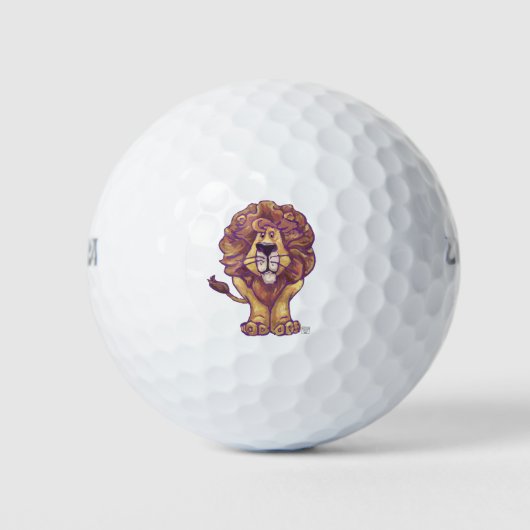 Lion Gifts & Accessoires Golfballen (Voorkant)