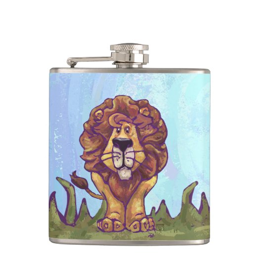 Lion Gifts & Accessoires Heupfles (Voorkant)