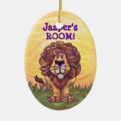 Lion Gifts & Accessoires Keramisch Ornament (Voorkant)
