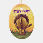 Lion Gifts & Accessoires Keramisch Ornament (Achterkant)