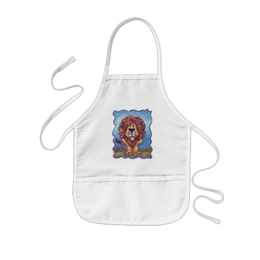 Lion Gifts & Accessoires Kinder Schort (Voorkant)