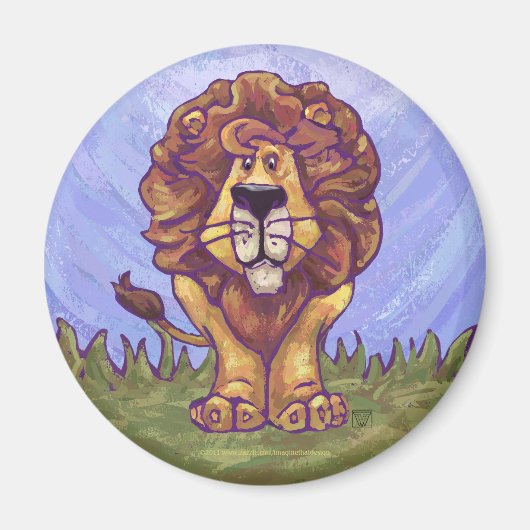 Lion Gifts & Accessoires Magneet (Voorkant)