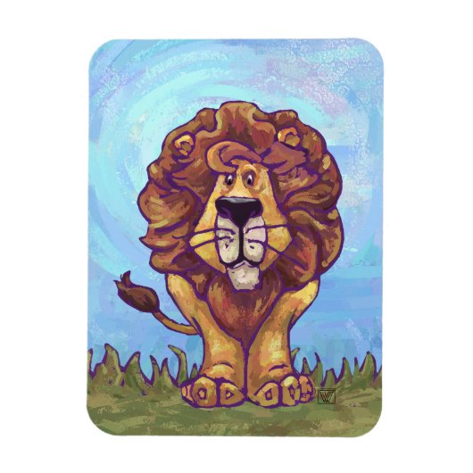 Lion Gifts & Accessoires Magneet (Verticaal)