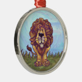 Lion Gifts & Accessoires Metalen Ornament (Rechts)