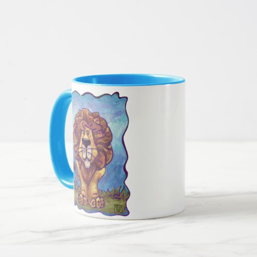 Lion Gifts & Accessoires Mok (Voorkant links)