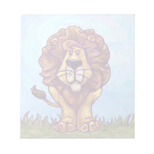 Lion Gifts & Accessoires Notitieblok (Voorkant)