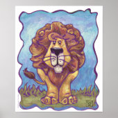 Lion Gifts & Accessoires Poster (Voorkant)