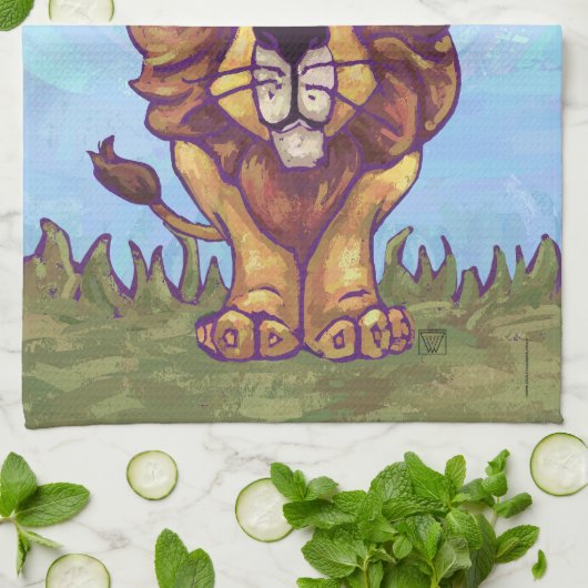 Lion Gifts & Accessoires Theedoek (Gevouwen)