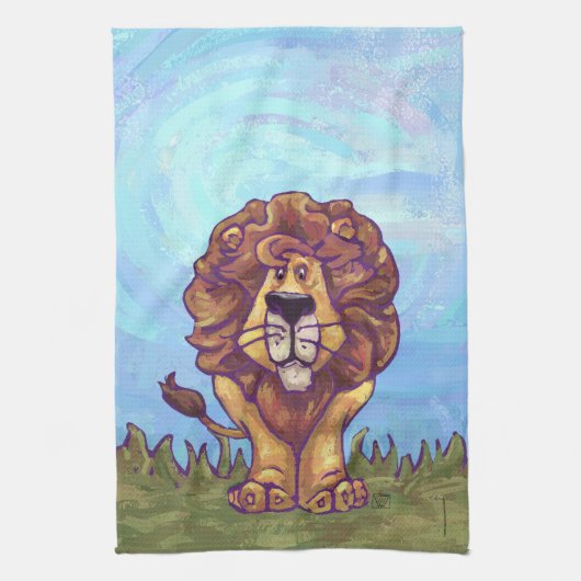 Lion Gifts & Accessoires Theedoek (Verticaal)