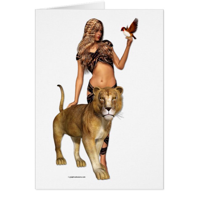 Lion Girl (Voorkant)