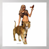 Lion Girl Poster (Voorkant)