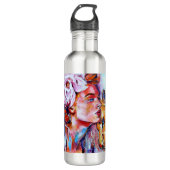 Lion Girl Waterfles (Voorkant)