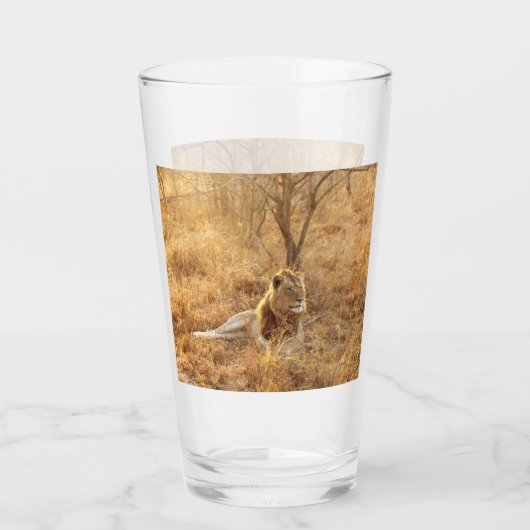 Lion Glas (Achterkant)
