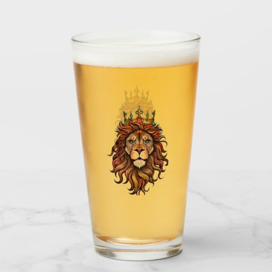 Lion Glas (Voorkant gevuld)