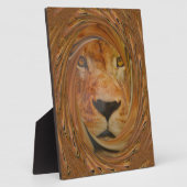 Lion glimlach fotoplaat (Zijkant)